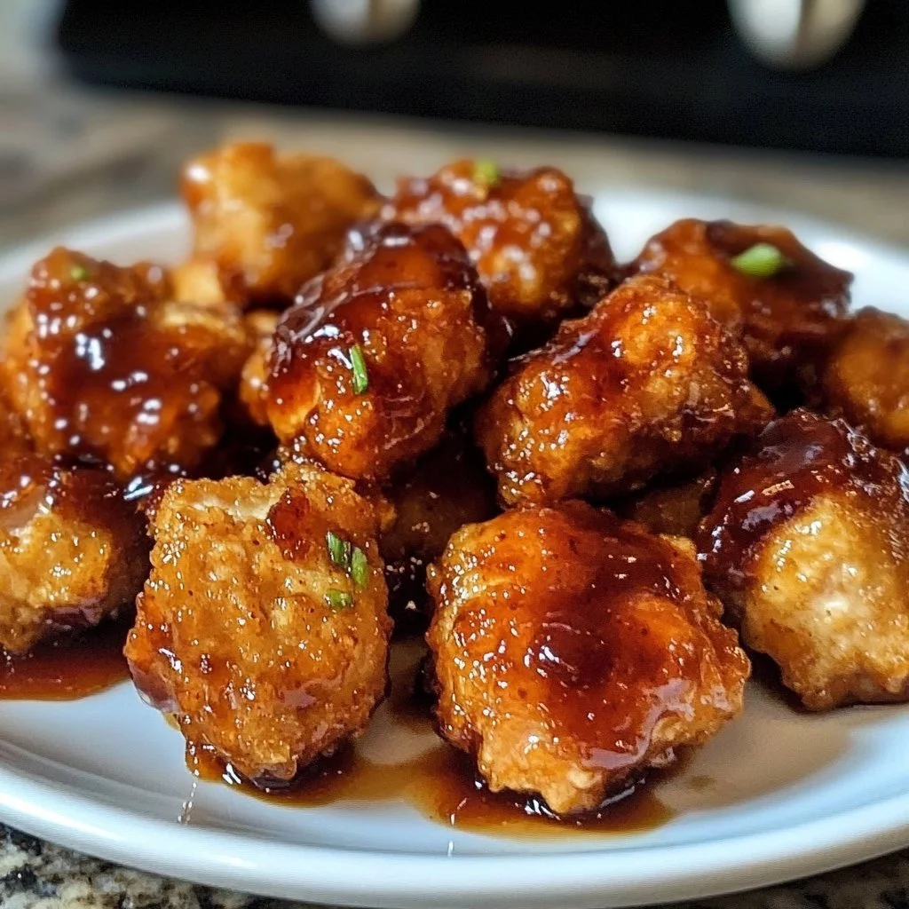 Air Fryer Honey BBQ Chicken Bites 5 Air Fryer Honey BBQ Chicken Bites