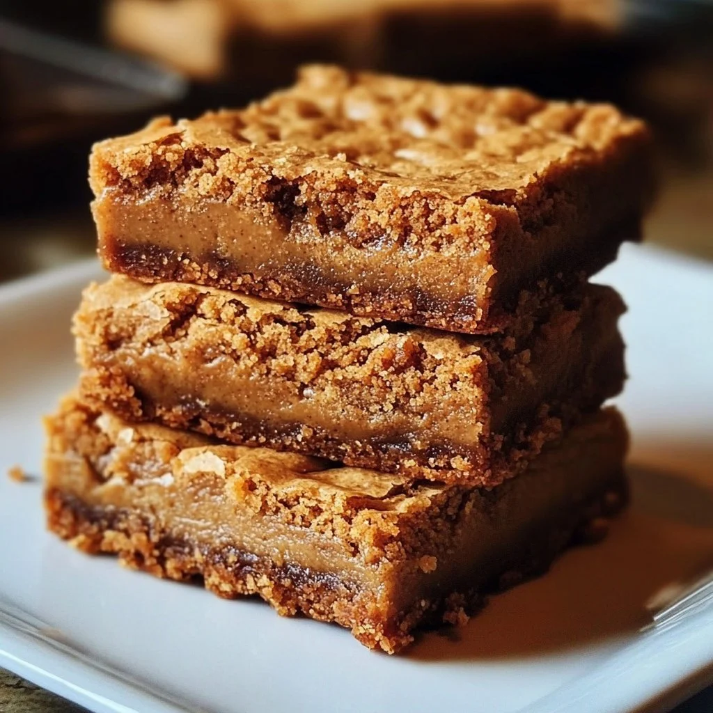 Biscoff Blondies