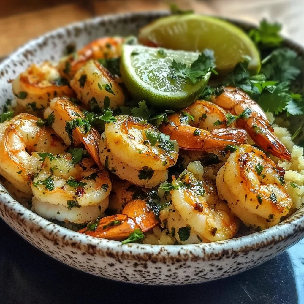 Cilantro Lime Shrimp Bowl 6 Cilantro Lime Shrimp Bowl