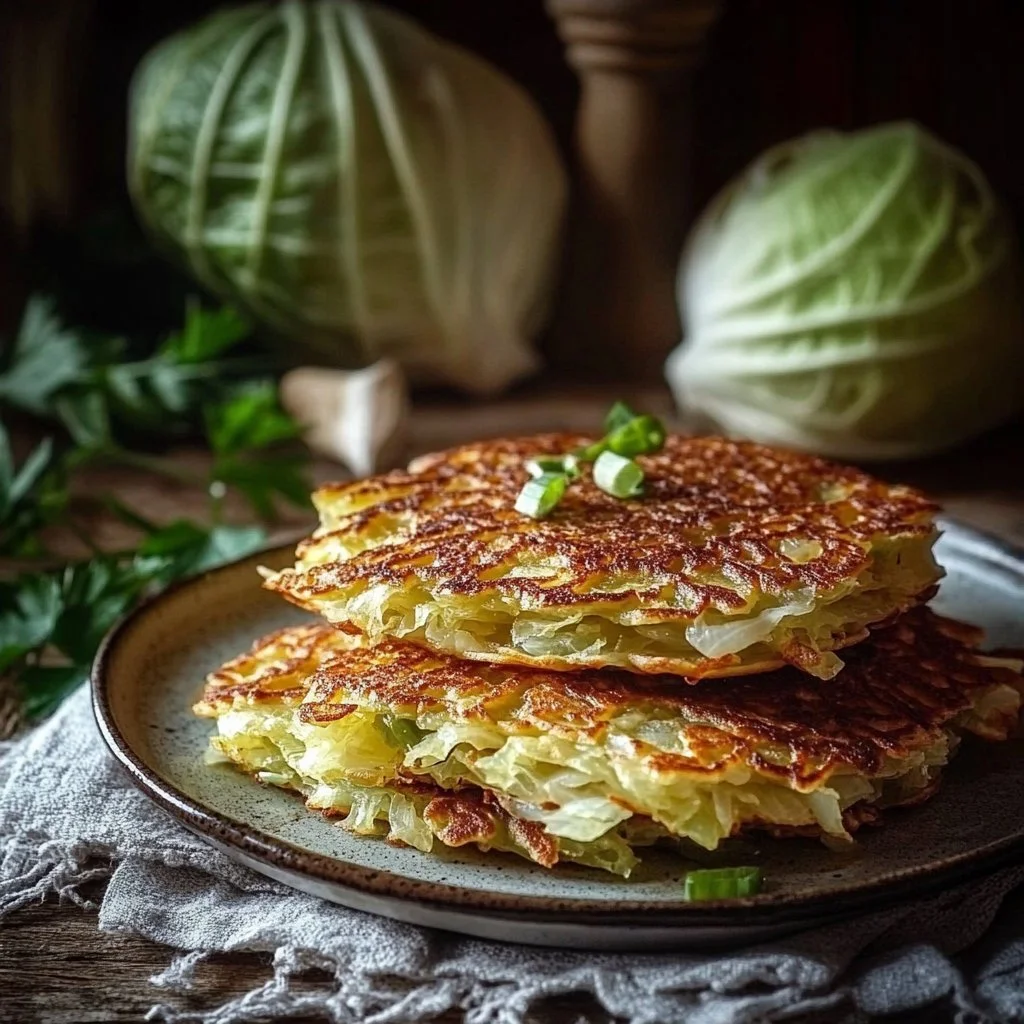 Crispy Cabbage Pancakes