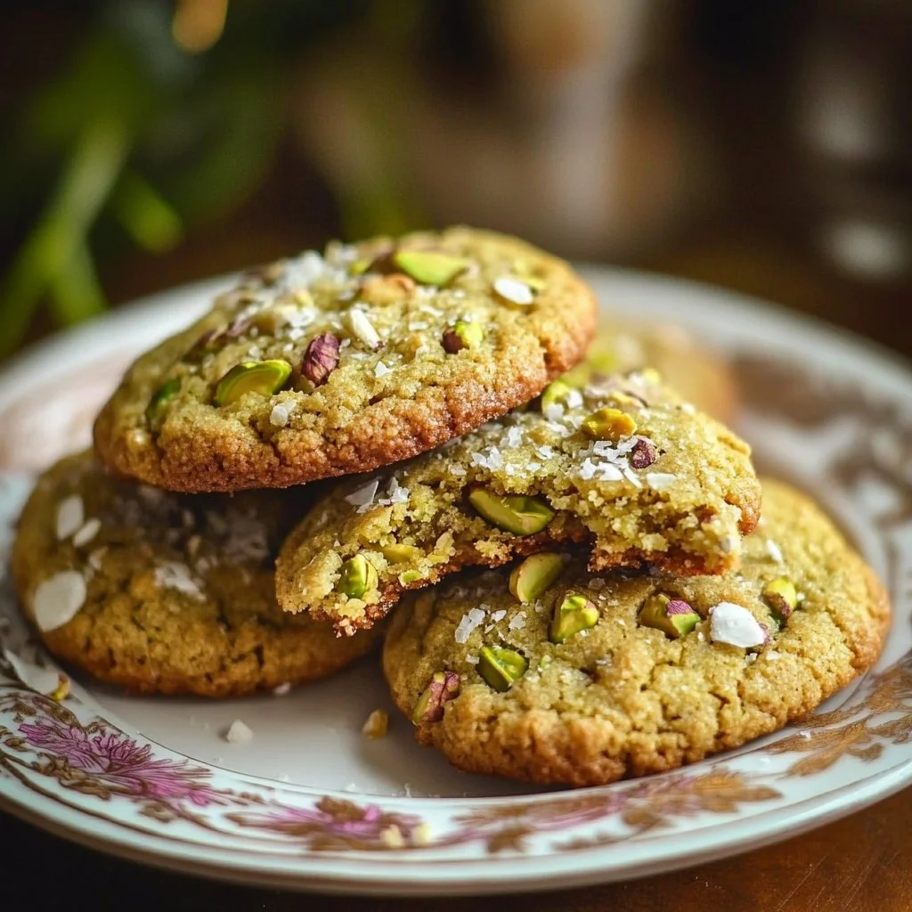 Soft & Chewy Pistachio Cookies 6 Soft & Chewy Pistachio Cookies