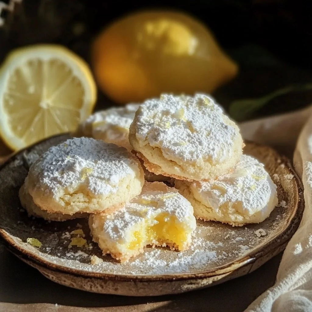 Zesty Lemon Meltaway Cookies 6 Zesty Lemon Meltaway Cookies